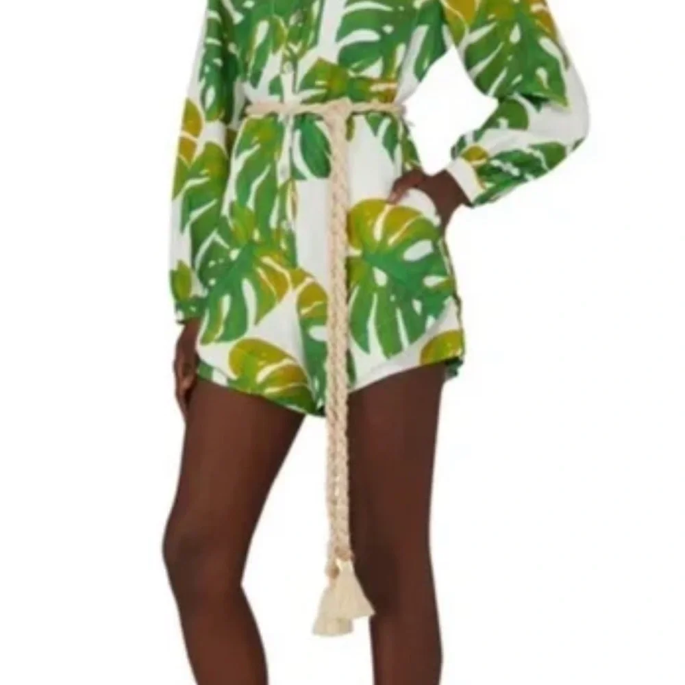 FARM Rio Tropical Leaf Print Jumpsuit - Picture 6 of 11